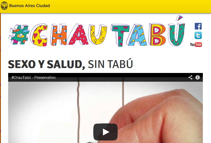 Chau Tabú: El sitio sobre sexo de Mauricio Macri