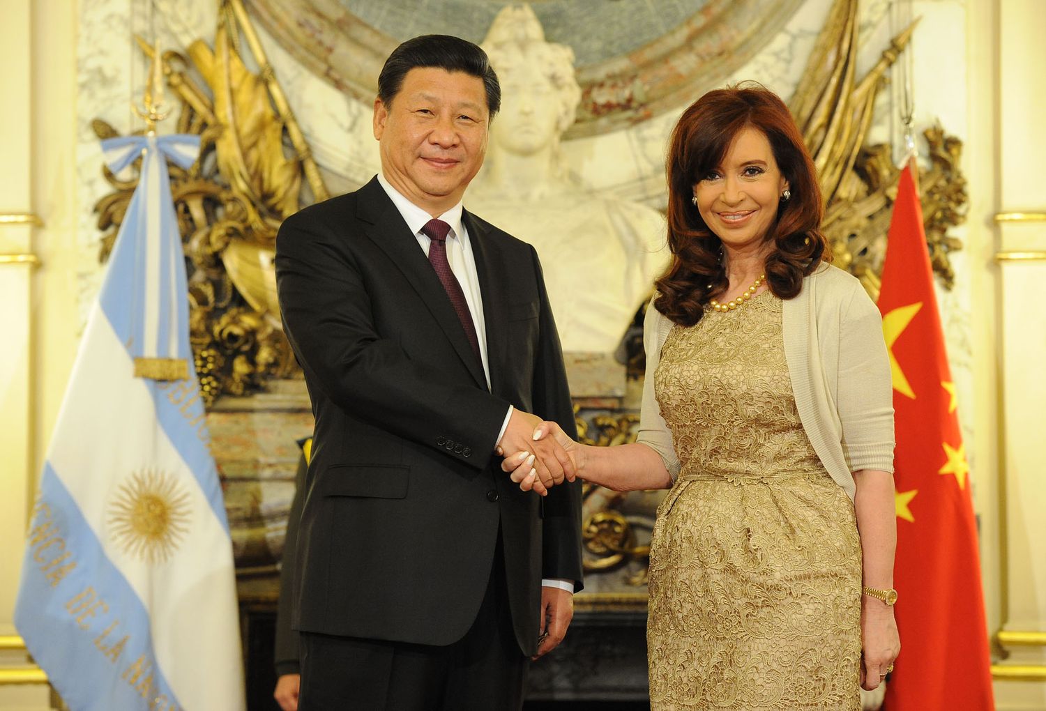 Cristina llega a China con una intensa agenda bilateral