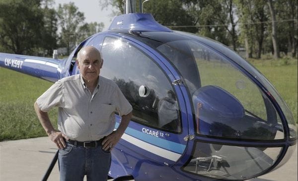 En homenaje a "Pirincho", proponen al Congreso que Saladillo sea Capital Nacional del Helicóptero Argentino