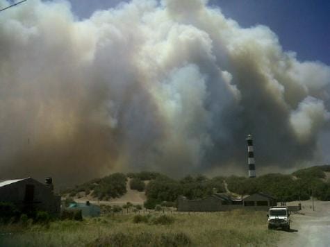 Incendio en Claromecó: Lo que dejó el fuego