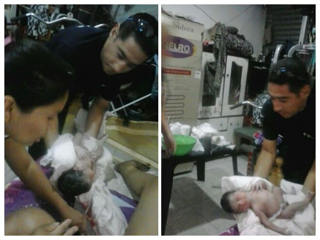 Policías parteros: Efectivos ayudaron a tres mamás a dar a luz a sus bebés
