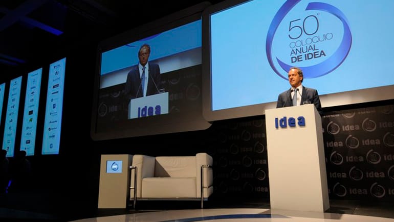 50° Coloquio de IDEA en Mar del Plata: Scioli admitió que el país necesita crédito privado