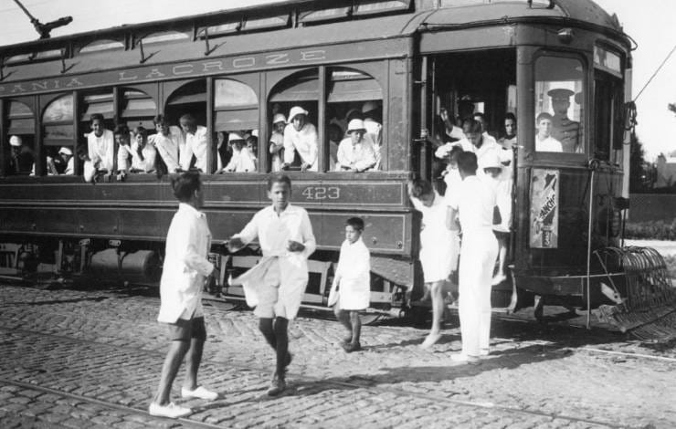 Hubo tranvías en Vicente López
