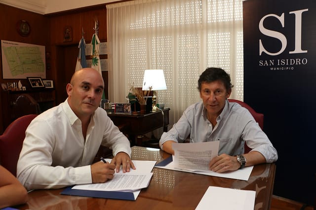 San Isidro y Nación firmaron convenio para agilizar trámites de habilitaciones comerciales
