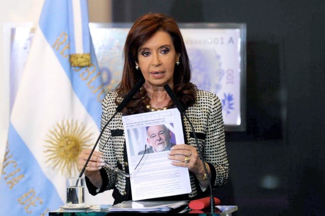 Cristina anunció denuncia penal contra Donnelley, vinculada a los Fondos Buitre