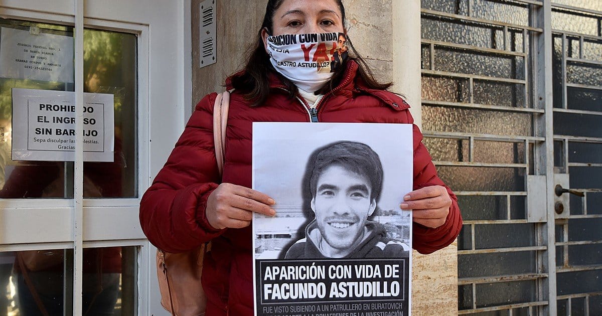 Caso Facundo Astudillo: La familia del joven desaparecido en Bahía Blanca recusó al fiscal por su "tranco cansino"