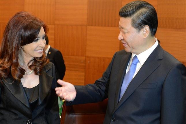 Cristina arribó a China para reunirse con Xi Jinping y empresarios