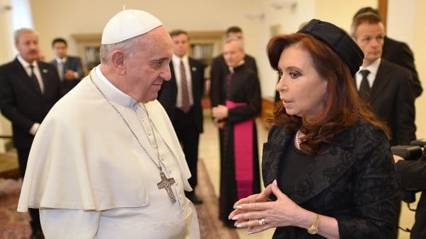 Muerte de la familia del Papa: Cristina envió sus condolencias a Francisco