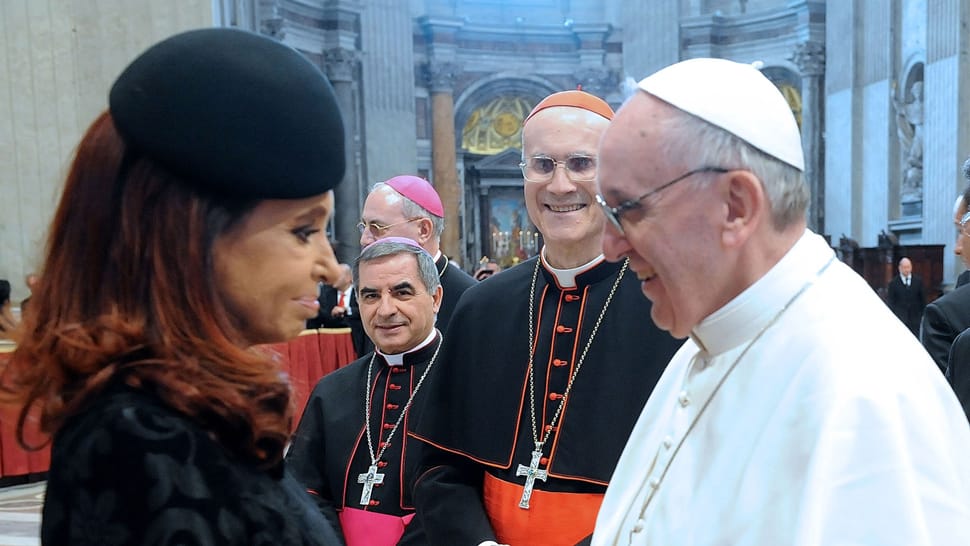El Papa Francisco recibirá a Cristina el 17 de marzo