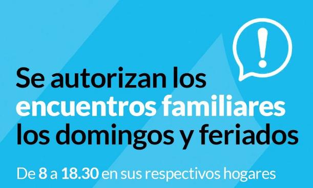 Cuarentena: El municipio de Coronel Suárez autoriza los encuentros familiares los domingos y feriados
