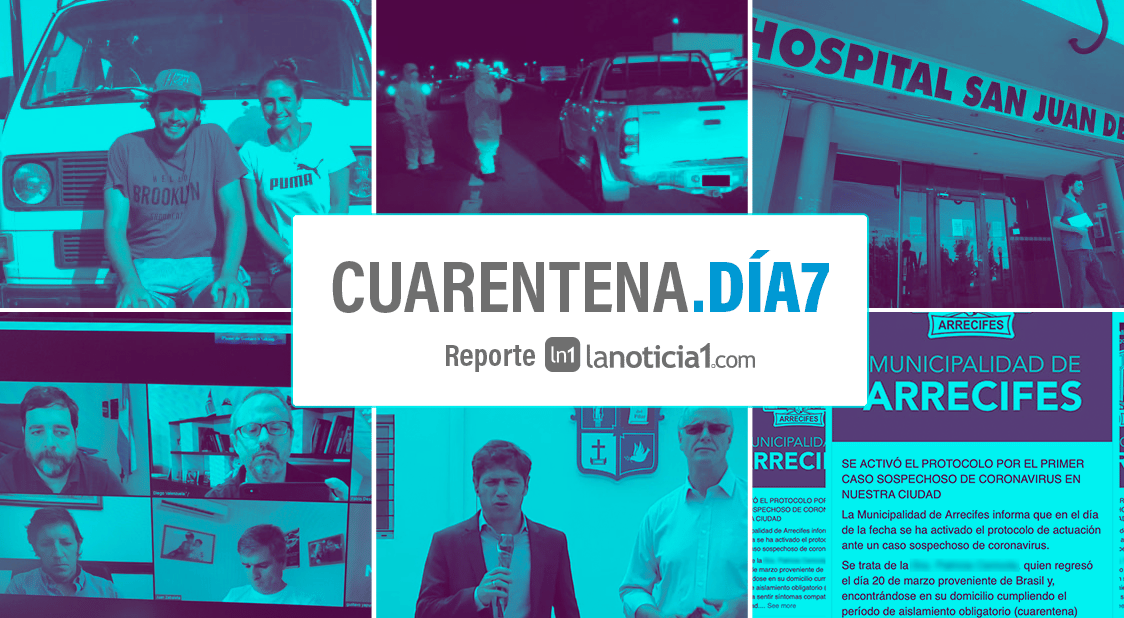 #CORONAVIRUS CUARENTENA BONAERENSE DÍA 7: Primeros casos en Dorrego, La Plata, Lobería, Azul, Merlo y son 7 más en Moreno