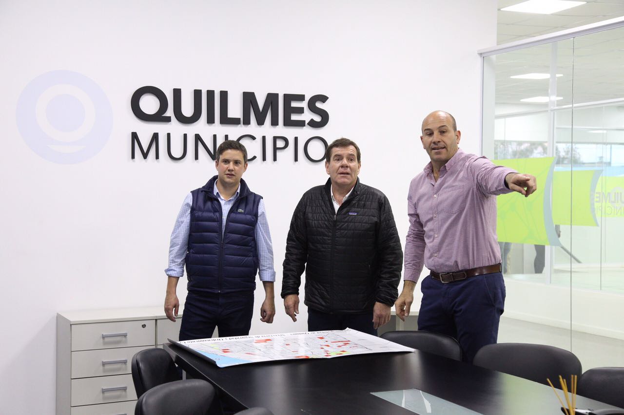 Quilmes: Guillermo Montenegro brindó su apoyo a la gestión de Martiniano Molina