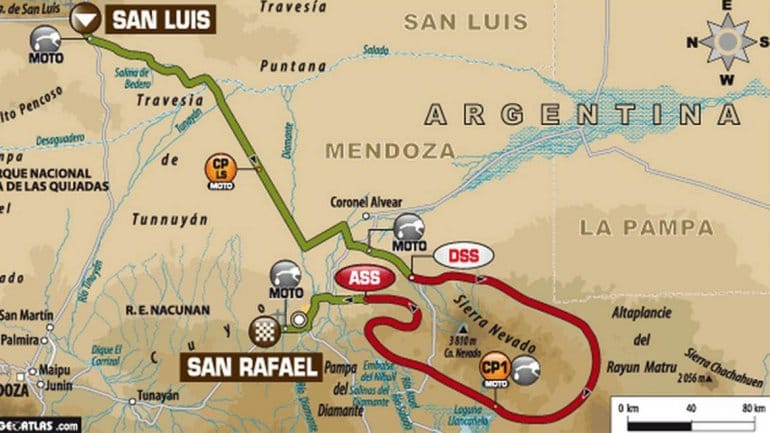 Dakar 2014: Segundo tramo entre San Luis y Mendoza