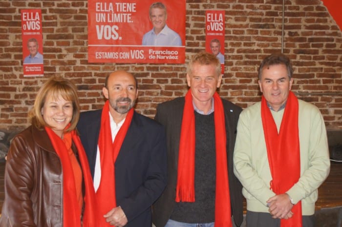 Elecciones 2013: De Narváez volvió a pedir "límites" a Cristina en Tornquist