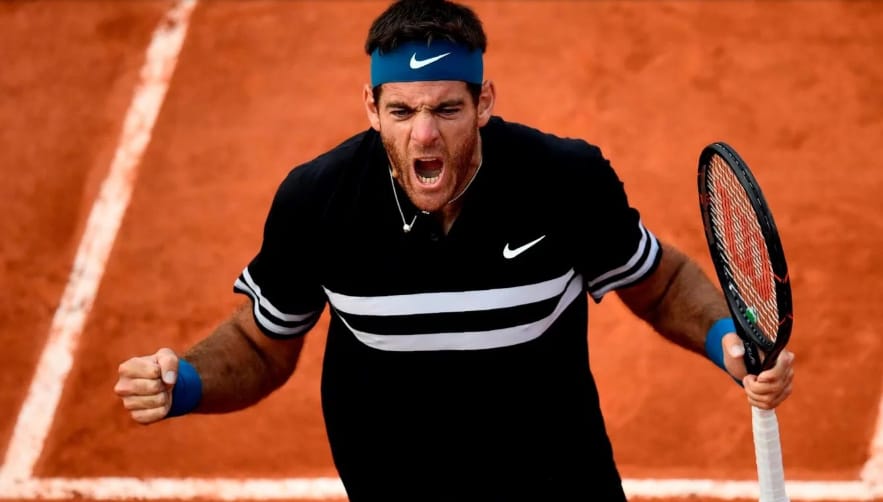 Roland Garros: Juan Martín Del Potro ganó y chocará en semifinales con Rafael Nadal