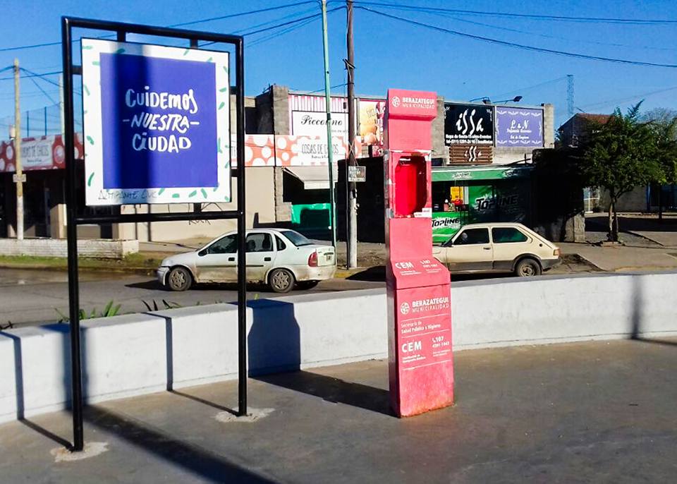 Berazategui: Colocan GPS en desfibriladores públicos porque se los roban