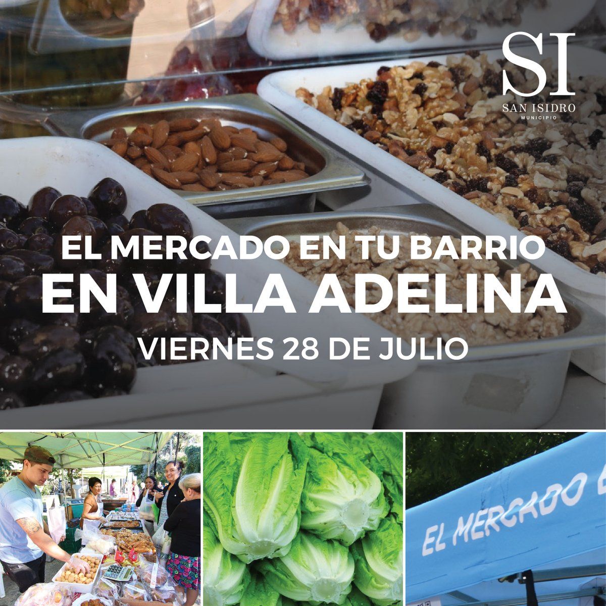 San Isidro: El programa "El Mercado en tu Barrio" llega al distrito