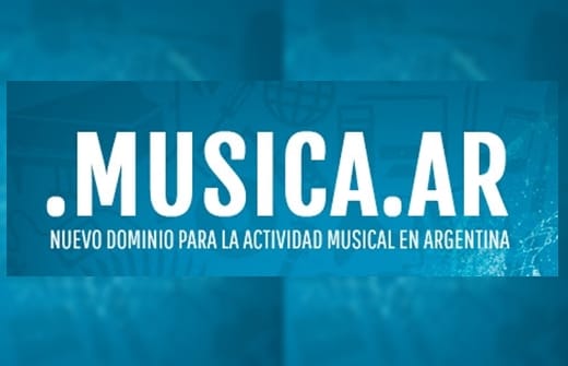 ".MUSICA.AR", el nuevo dominio exclusivo para la música argentina