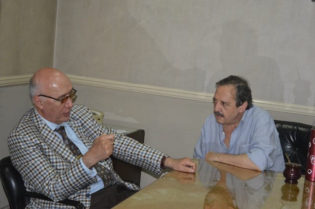 Gorosito se reunió Ricardo Alfonsín en Saladillo