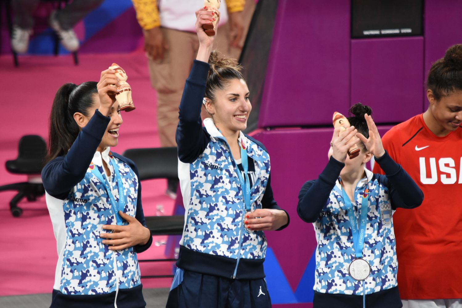 Lima 2019: Con Victoria Llorente, la Selección Argentina de básquet 3x3 fue medalla de plata