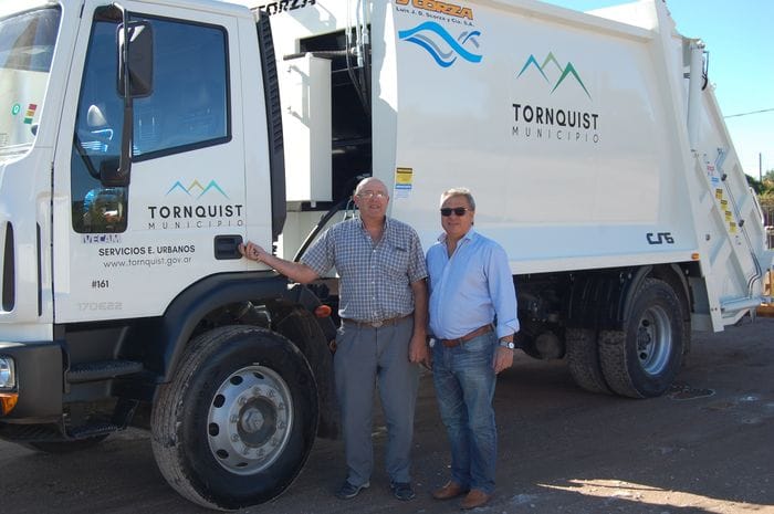Tornquist: Municipio compró un recolector compactador