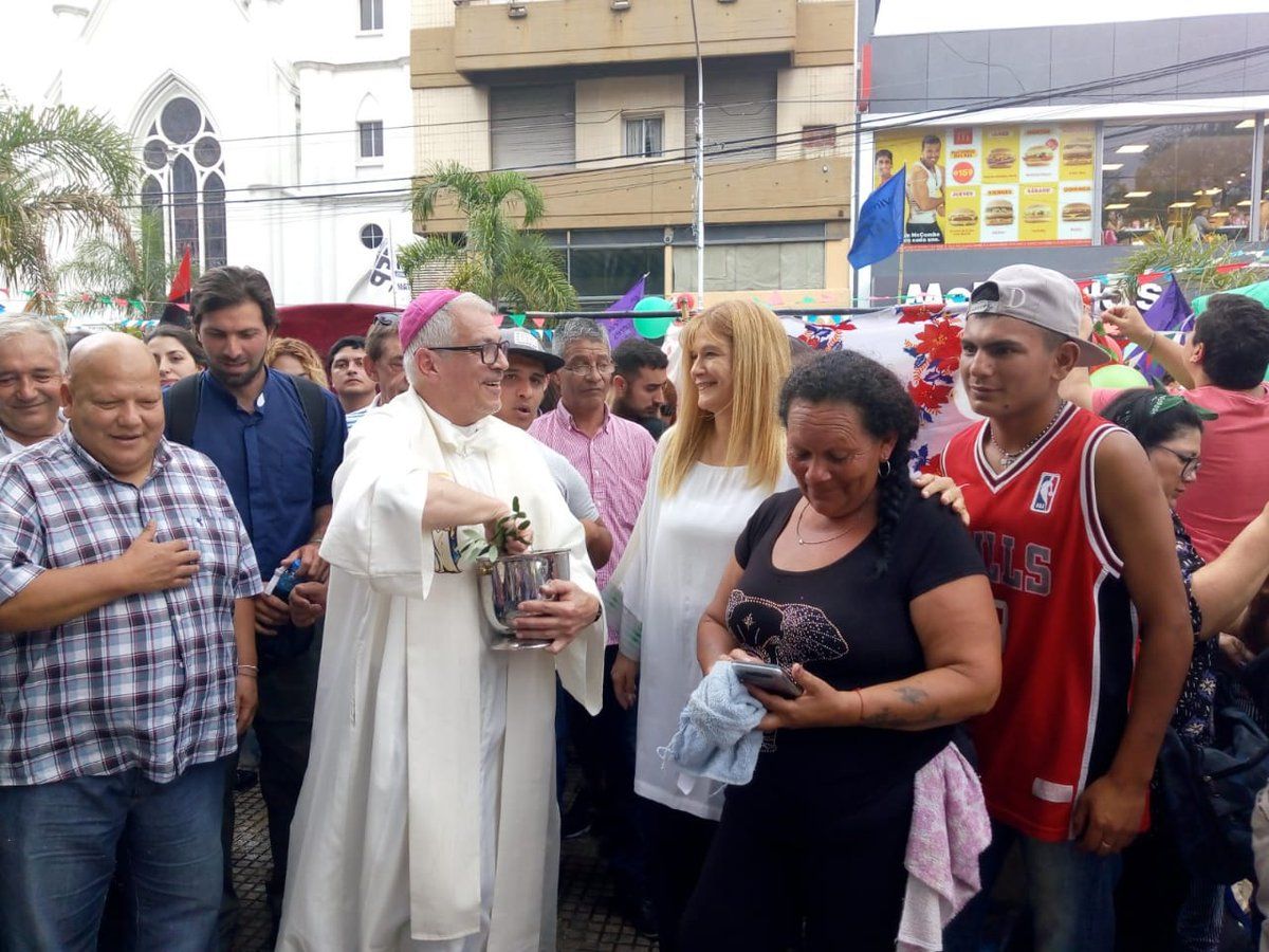 Verónica Magario celebró la navidad con los habitantes de La Matanza