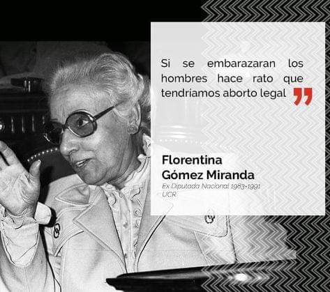 #8M: Florentina Gómez Miranda, ser mujer, no "señora de" y hacer política en tiempos menos convenientes
