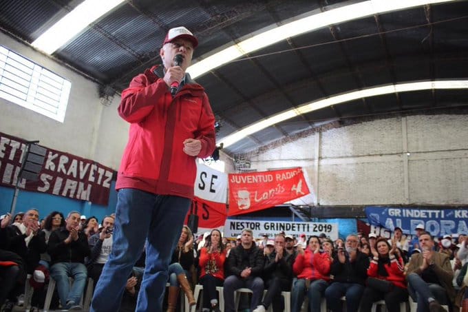 Lanús: Grindetti pidió a sus fiscales y militantes "defender el cambio"