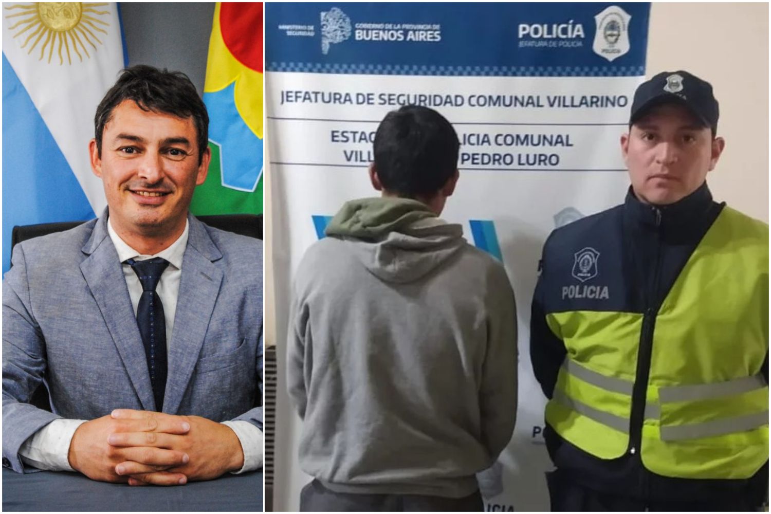 El mal momento de un concejal de Juntos en Villarino: Quisieron robarle el auto pero el ladrón fue detenido