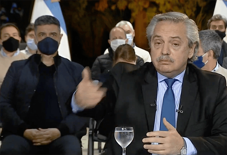 [VIDEO] Rebelión policial: El momento incómodo de Jorge Macri durante el anuncio de Alberto Fernández