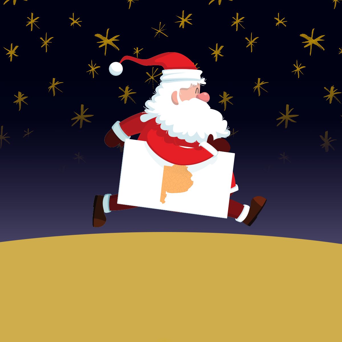 Navidad en la Provincia: Así es el recorrido de Papá Noel en territorio bonaerense