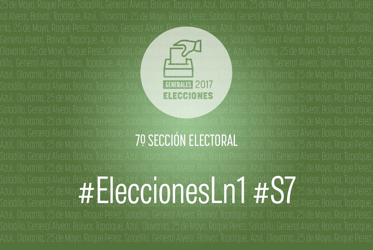 Elecciones Generales 2017: La Séptima Sección elige senadores, concejales y consejeros escolares