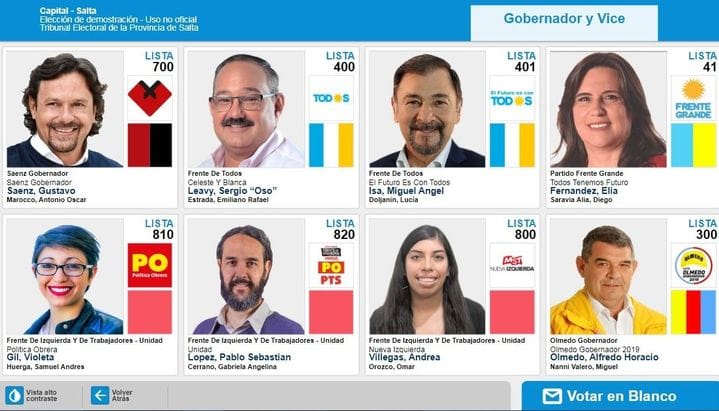 Elecciones 2019: Paso en Salta para elegir candidato para suceder a Urtubey