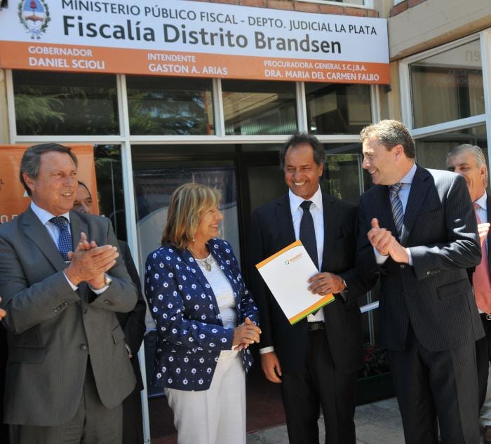 Scioli inauguró la Fiscalía Descentralizada en Brandsen 