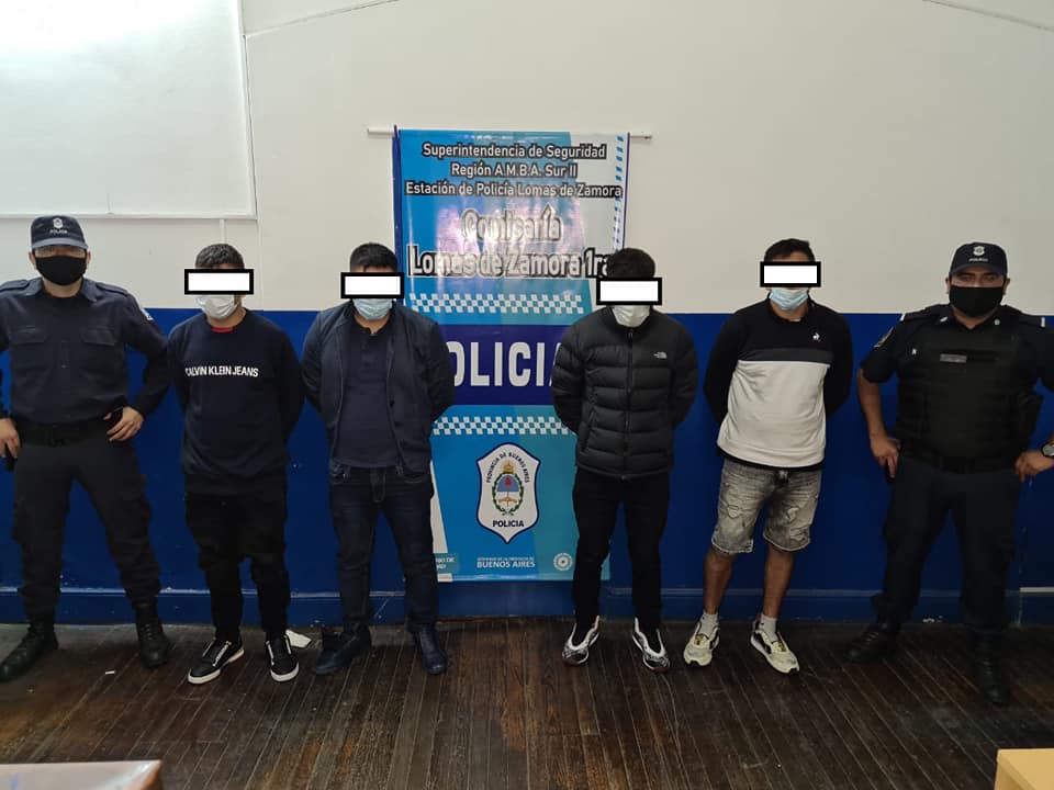Lomas de Zamora: Tras persecución, desbaratan banda de delincuentes chilenos acusados de cometer entraderas