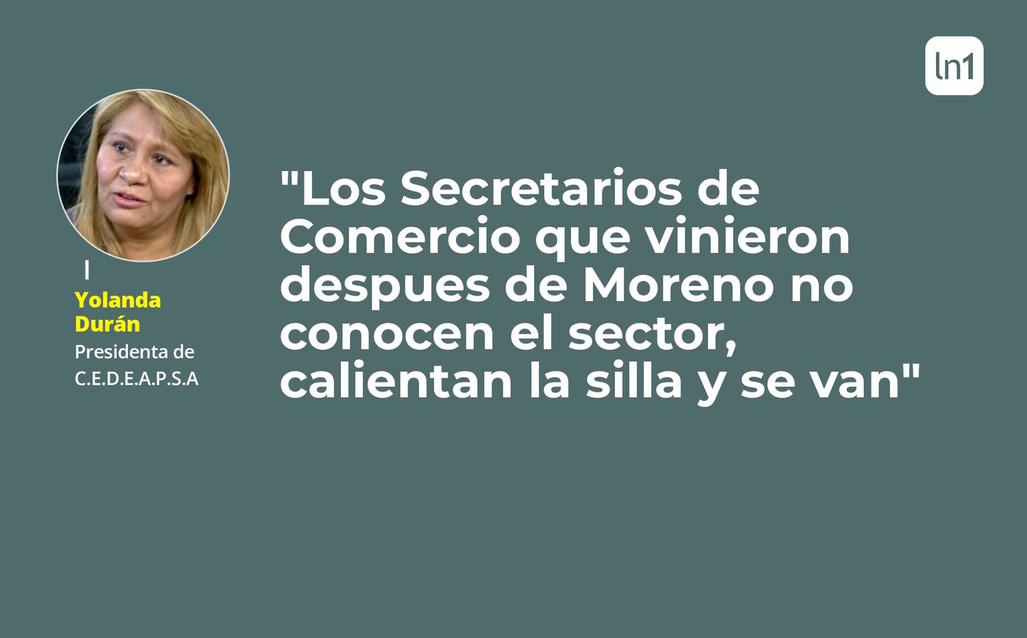 Entrevista con Yolanda Durán: Por qué los Supermercados Chinos están caros y cómo se manejaban con Guillermo Moreno