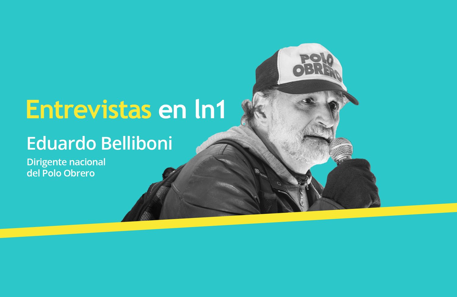 Eduardo Belliboni, del Polo Obrero: "En los comedores de La Matanza los chicos están cansados de comer polenta"