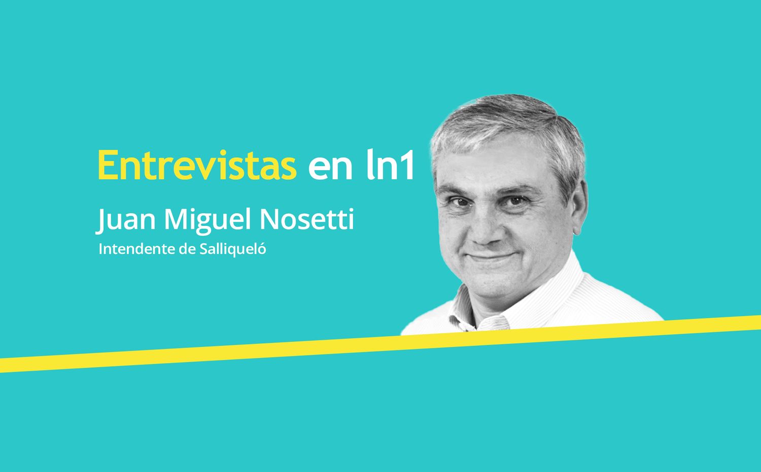 "Con la coparticipación nos dan la propina", reclamó Juan Miguel Nosetti, intendente de Salliqueló