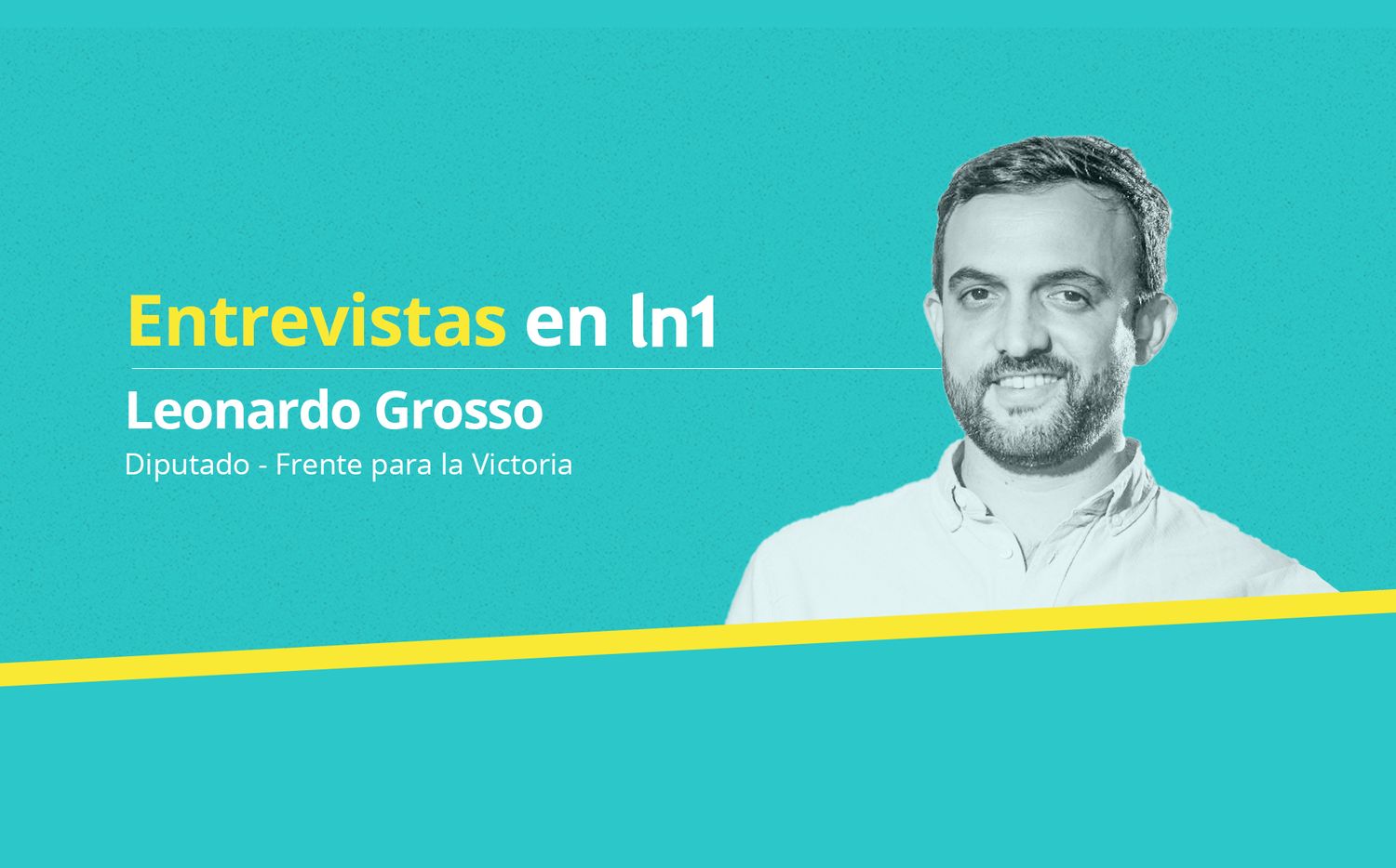Leo Grosso pidió "una unidad muy grande porque los problemas de los argentinos por culpa de Macri son muy grandes"