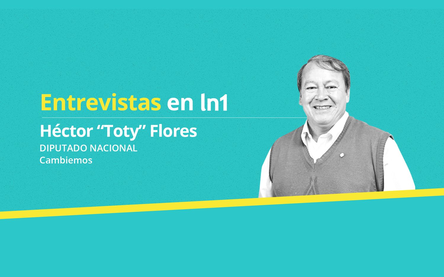 Toty Flores: "Si hacemos una campaña cerca de la gente, podemos reelegir"