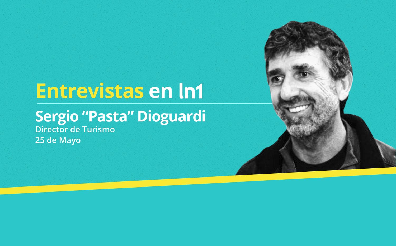 "Pasta" Dioguardi: De "Los Simuladores" y el cine, a funcionario en 25 de Mayo