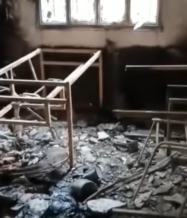 Incendio en escuela 22 de La Plata: Sospechan de ataque intencional