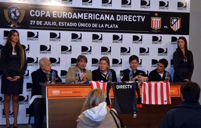 Copa Euroamericana: Estudiantes recibirá al Atlético Madrid en el estadio Ciudad de La Plata