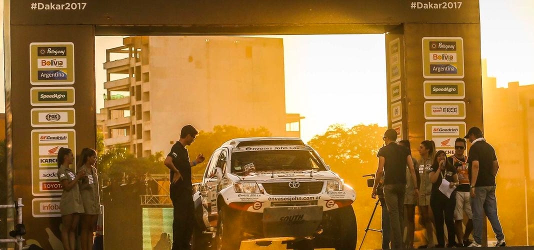 Largó el Dakar 2017: Dos cordobeses se destacaron en cuatriciclos en la primera etapa