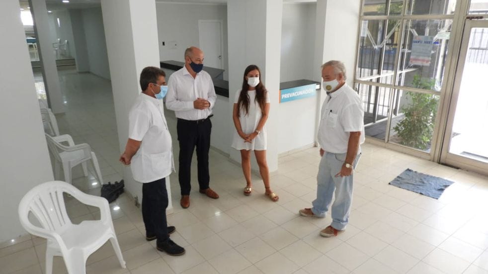 Se vacunará a 400 vecinos de Rosales en el recientemente reinaugurado Ex Sanatorio Punta Alta