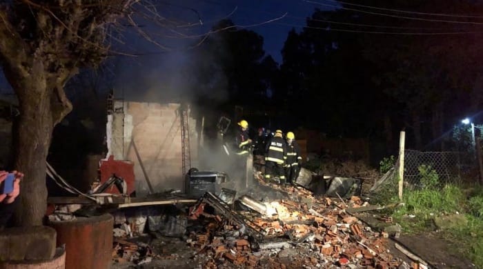 Pilar: cinco chicos murieron calcinados en incendio de vivienda