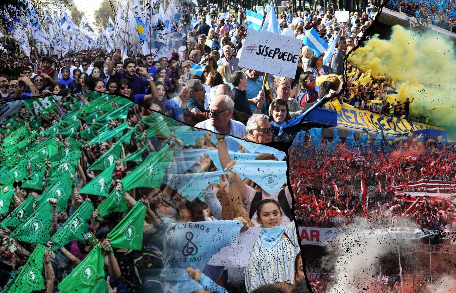 Fin de semana de grieta en Argentina: Aborto legal vs Pro Vida, River- Boca y los K contra Cambiemos