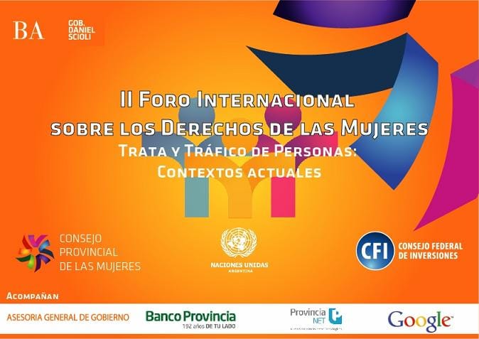 Mar del Plata: II Foro Internacional sobre Trata y Tráfico de Personas