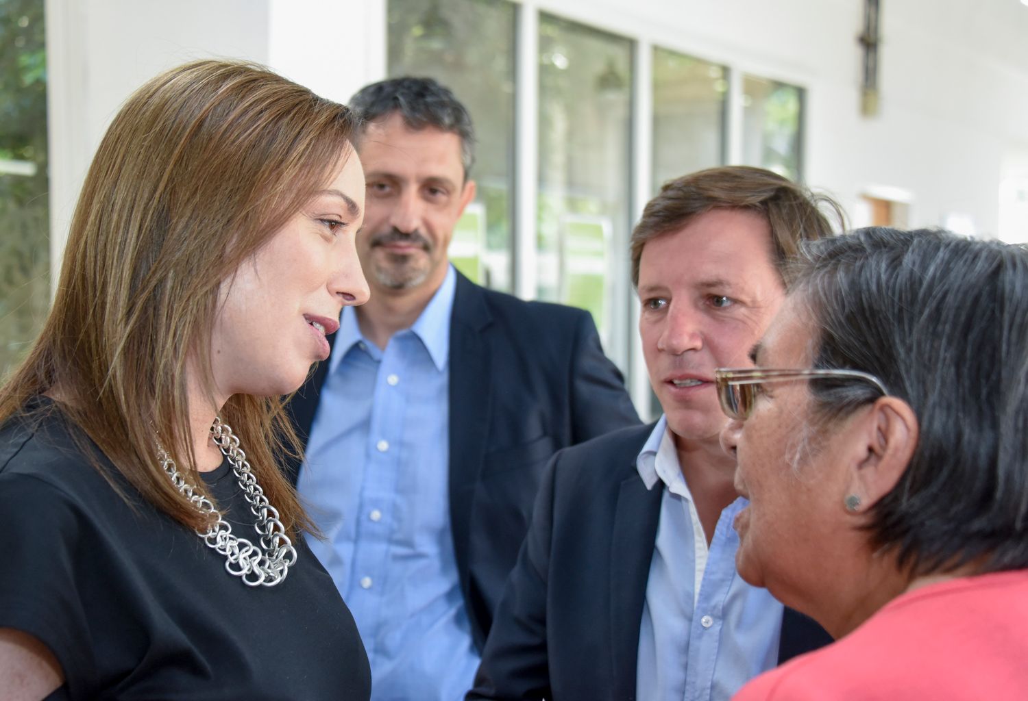 Vidal visitó la sede del Registro Provincial de las Personas en San Miguel