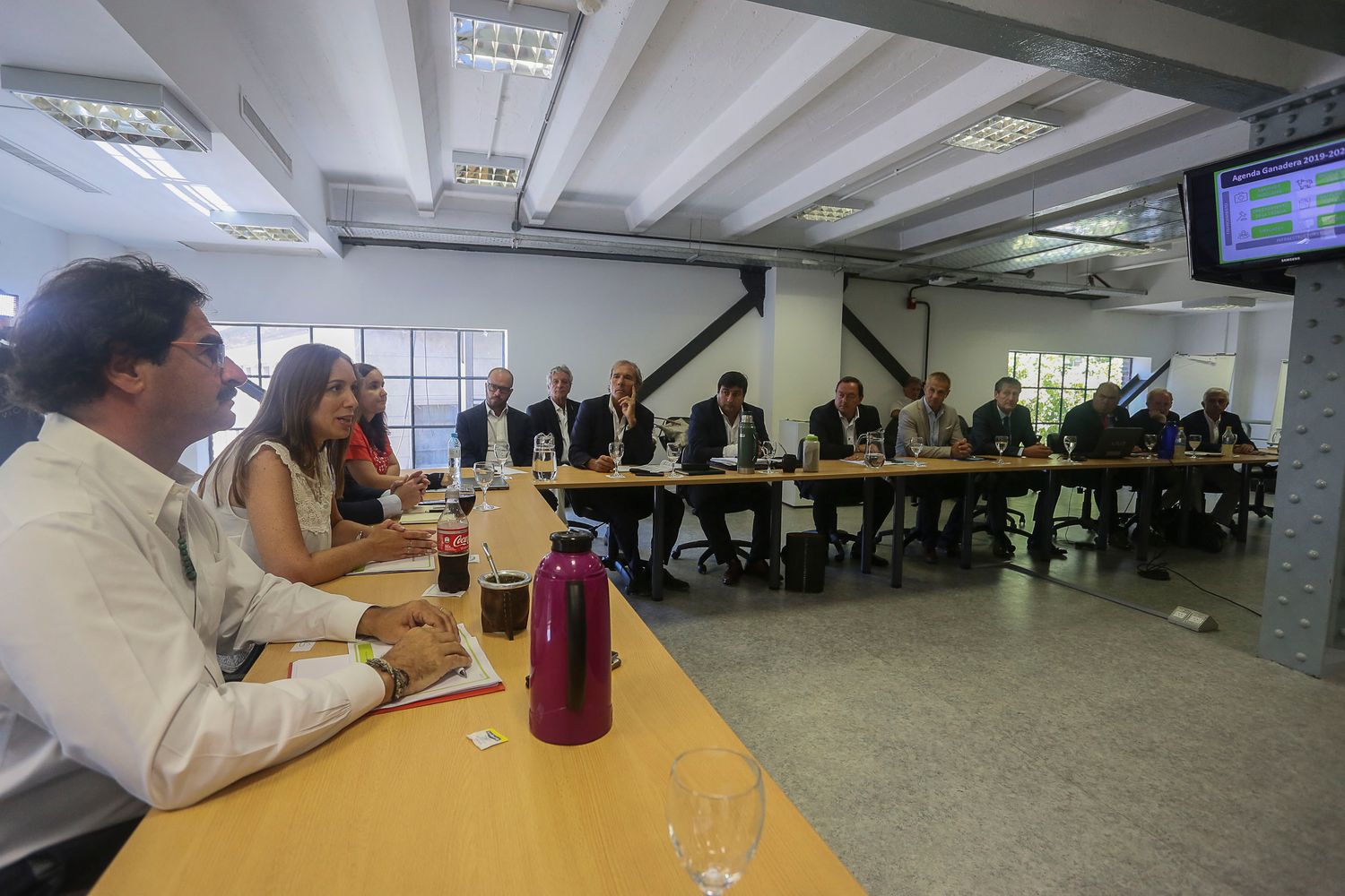 Vidal se reunió con la Mesa Agropecuaria Provincial y se habló del crédito, obras e impuestos
